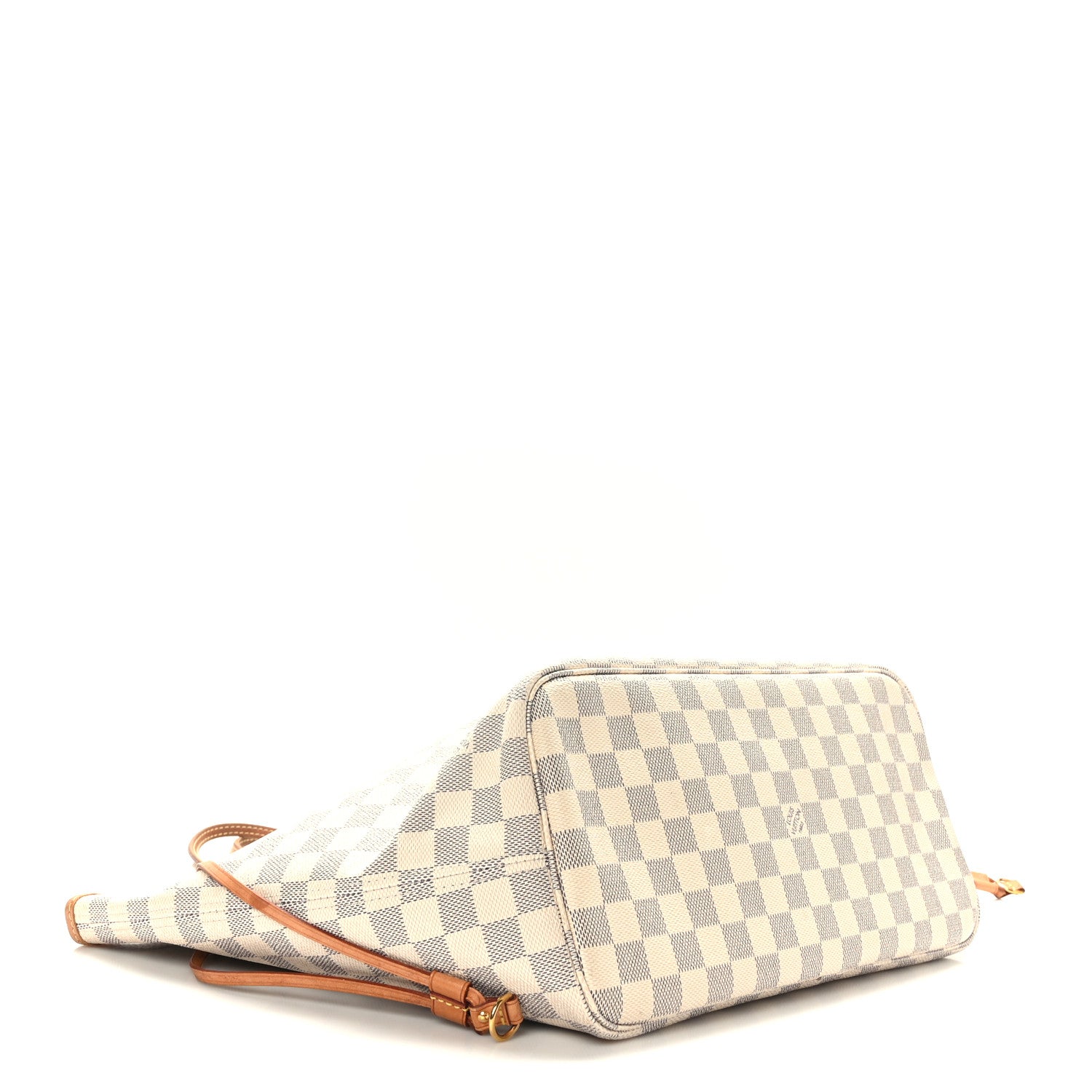 Louis Vuitton Damier Azur Neo Neverfull MM Rose Ballerine 4 of 8