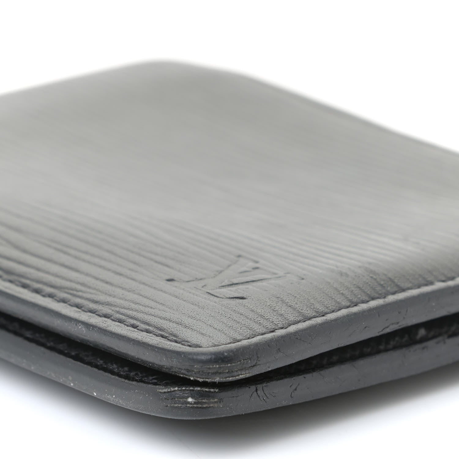 Louis Vuitton Epi Slender Wallet Black 5 of 10