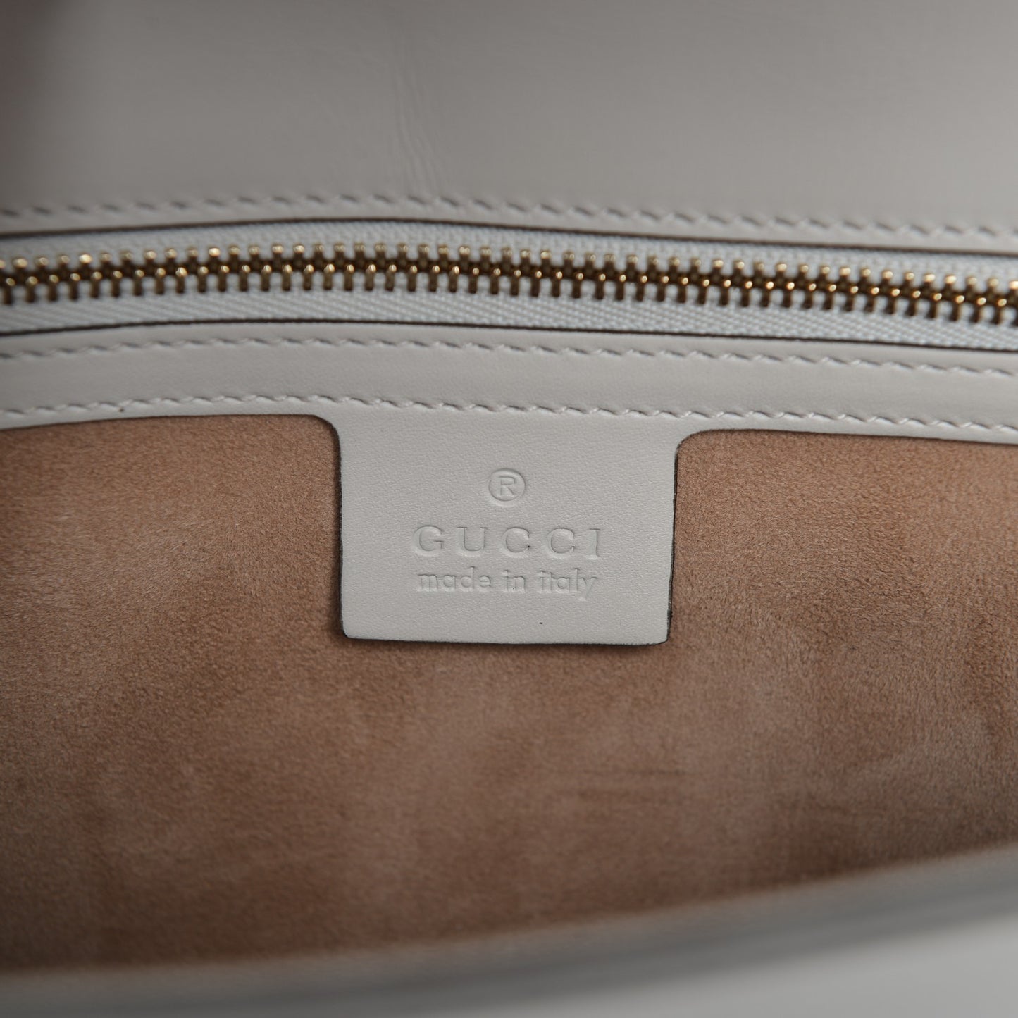 Calfskin Small Sylvie Shoulder Bag Off White