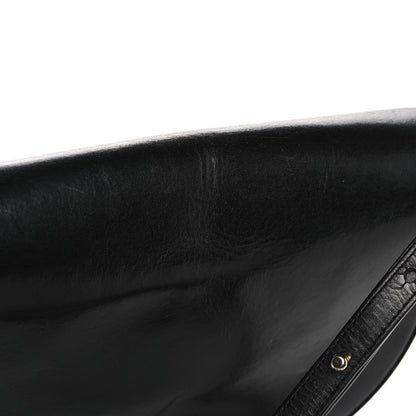 Mansur Gavriel Calfskin Saddle Crossbody Bag Black 8 of 18