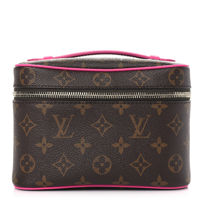 Louis Vuitton Monogram Macassar Nice Mini Fuchsia 1 of 10