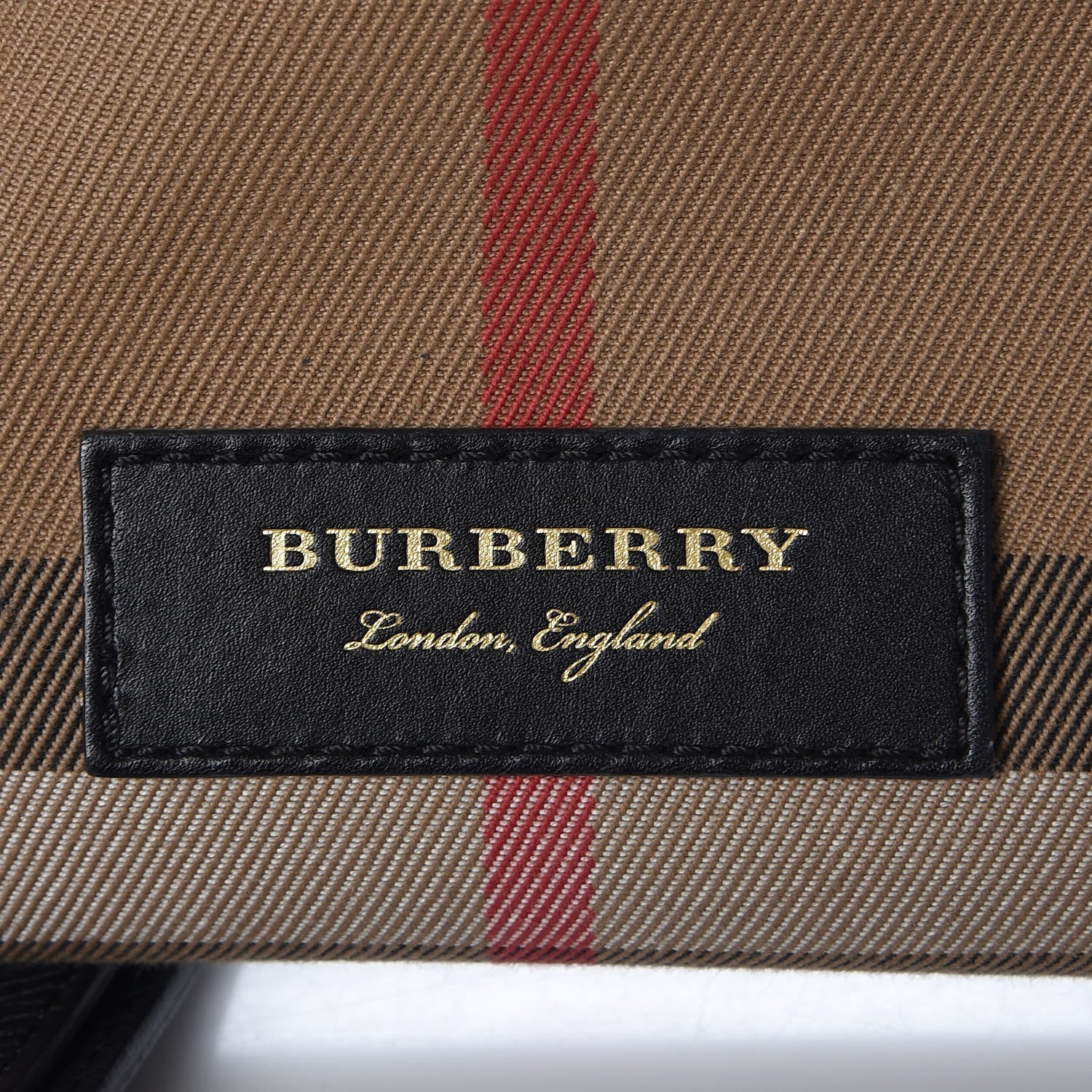 Burberry Grainy Calfskin Medium Honeybrook Tote Black 9 of 11