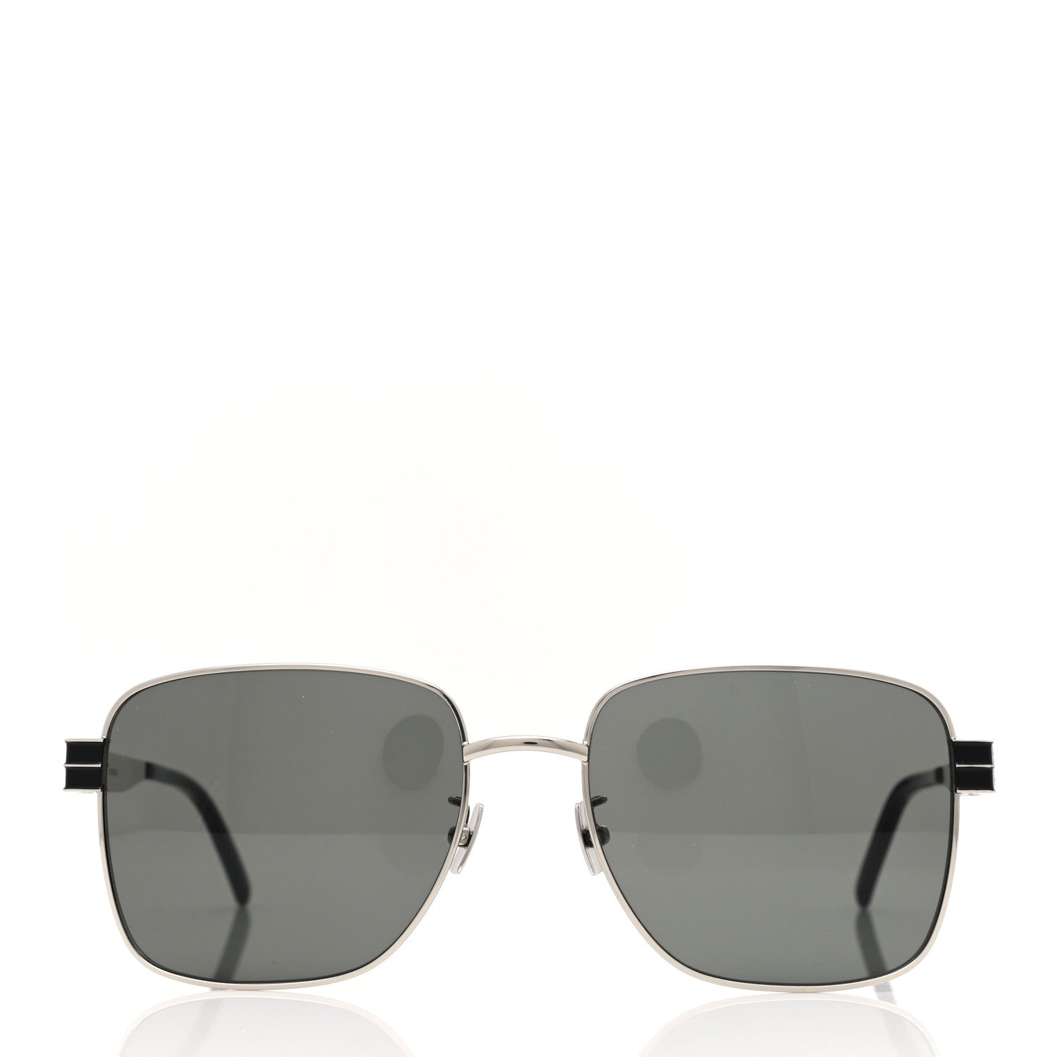 Saint Laurent Metal Sunglasses SL M55 Black 2 of 7