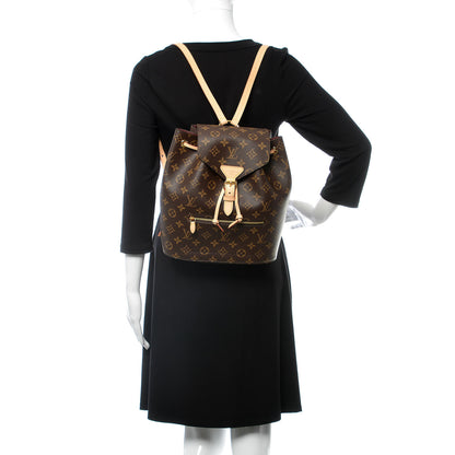Louis Vuitton Monogram Montsouris NM Backpack 2 of 9