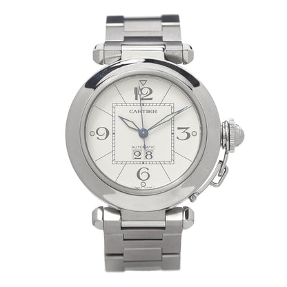 Cartier Stainless Steel 35mm Pasha C Big Date Automatic Watch 1 of 6