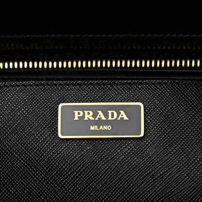 Prada Saffiano Large Galleria Double Zip Tote Black 6 of 14