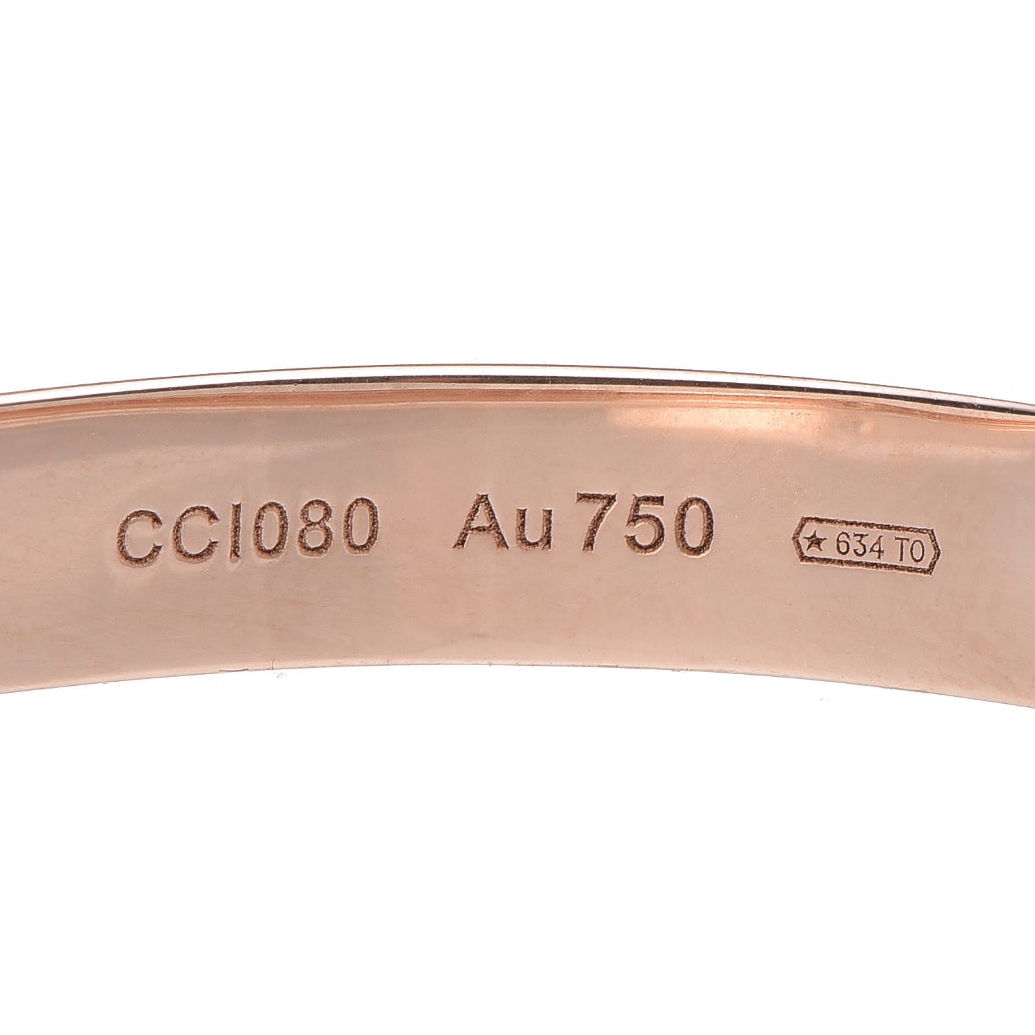 Cartier 18K Pink Gold LOVE Bracelet 16 4 of 6