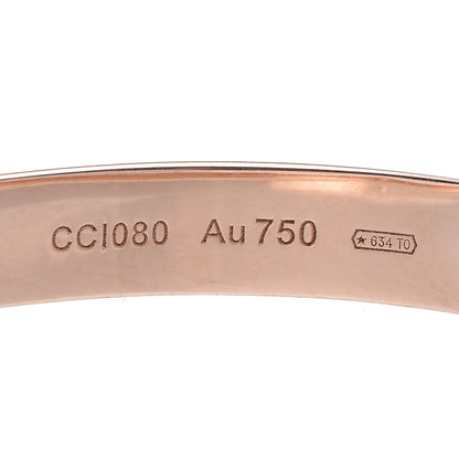 Cartier 18K Pink Gold LOVE Bracelet 16 4 of 6