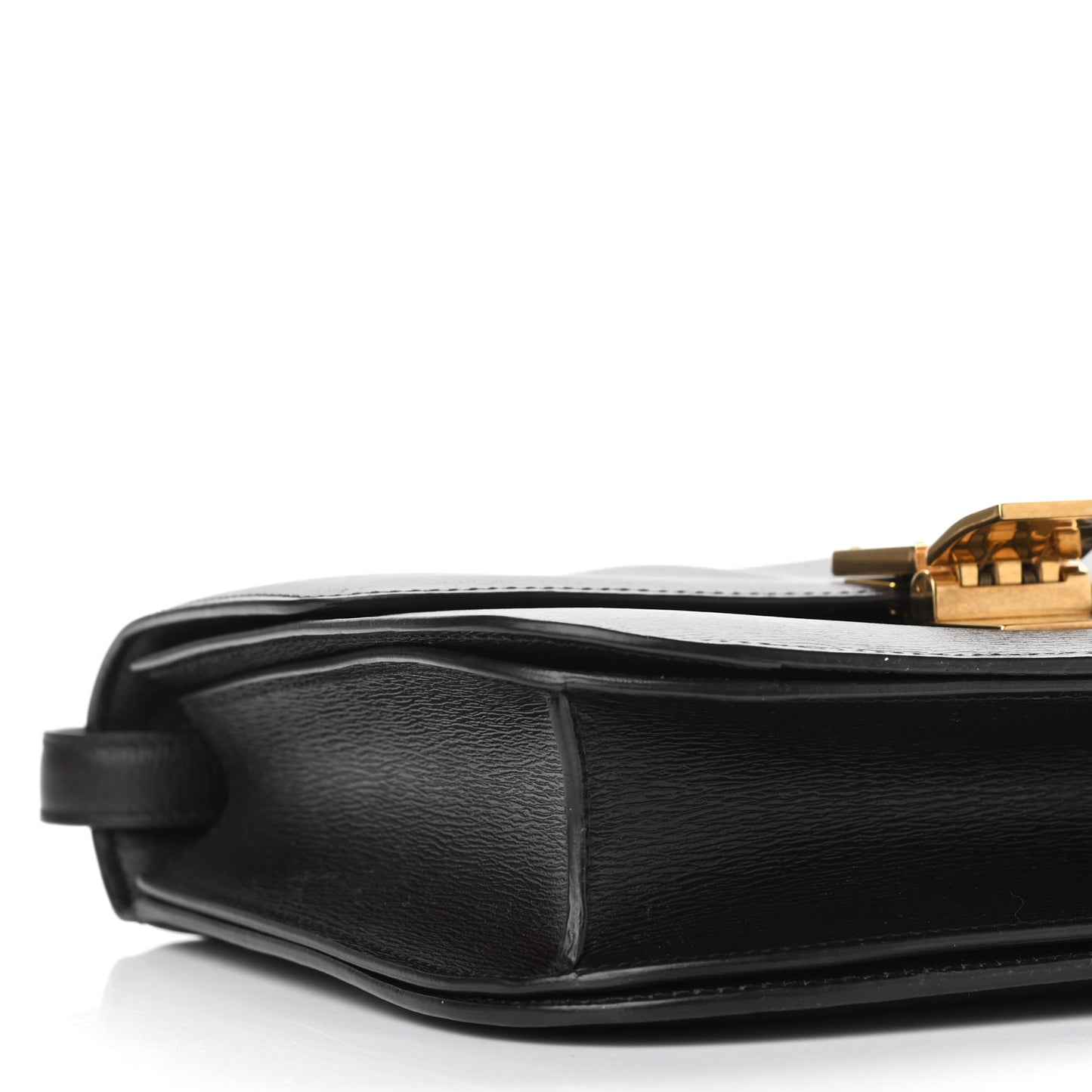 Liege Calfskin Medium Classic Box Flap Bag Espresso