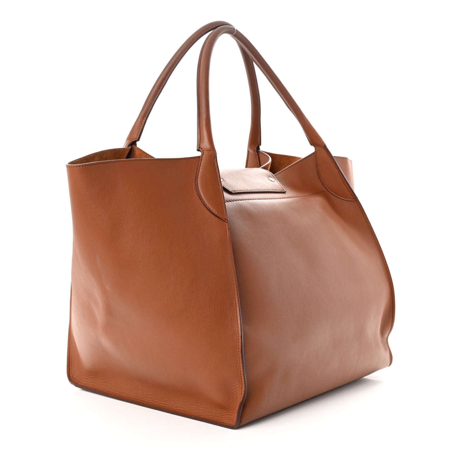 Smooth Calfskin Medium Big Bag Tan
