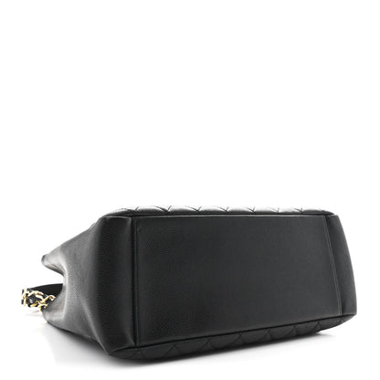 Chanel Caviar Quilted Grand Shopping Tote GST Black 4 of 11