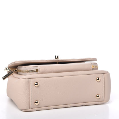 Chanel Caviar Quilted Medium Business Affinity Flap Beige 4 of 11