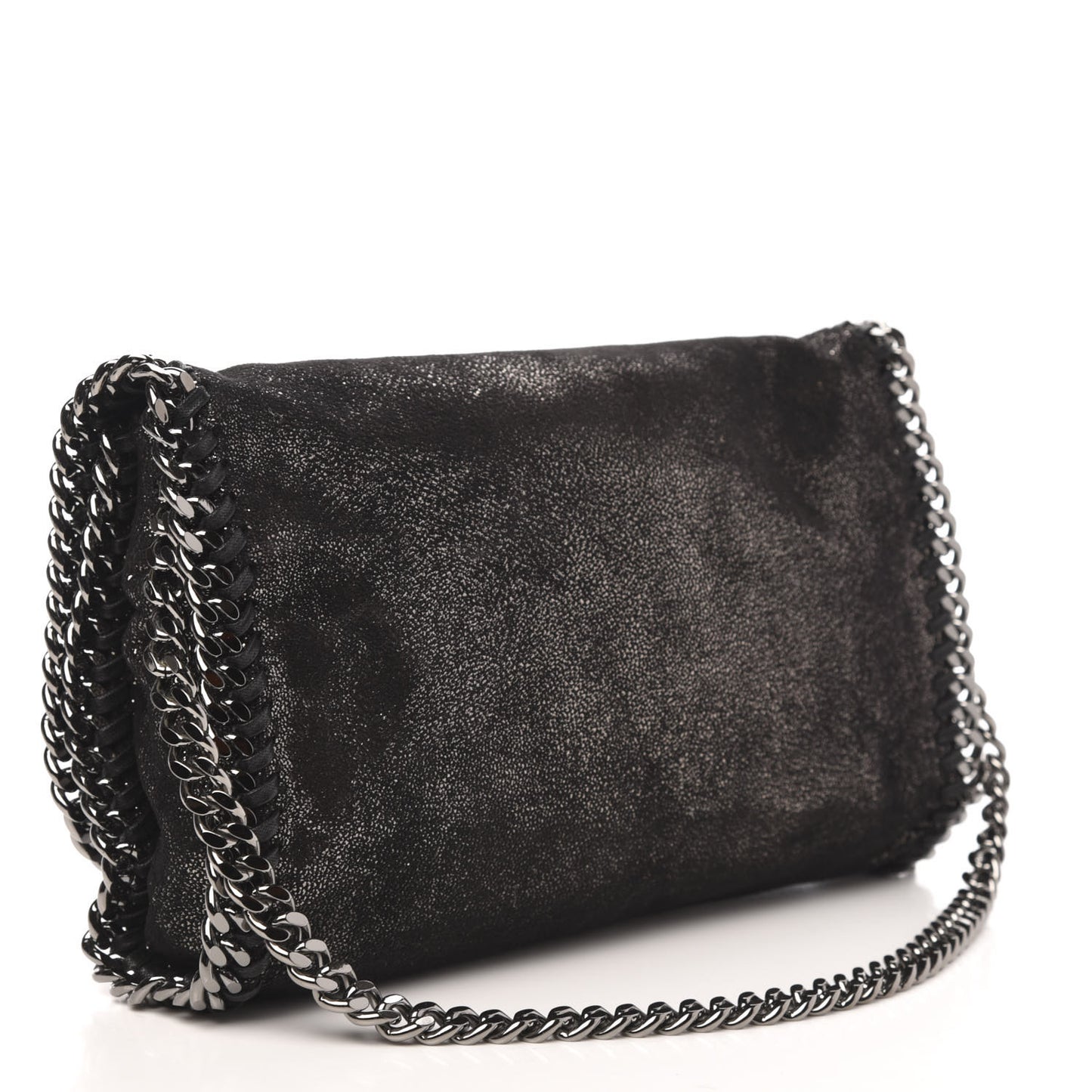 Shaggy Dee Falabella Clutch Ruthenium