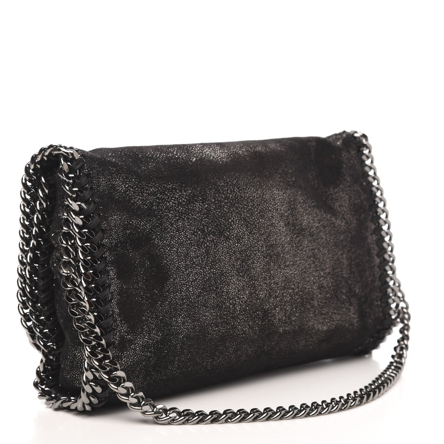 Stella McCartney Shaggy Dee Falabella Clutch Ruthenium 3 of 8