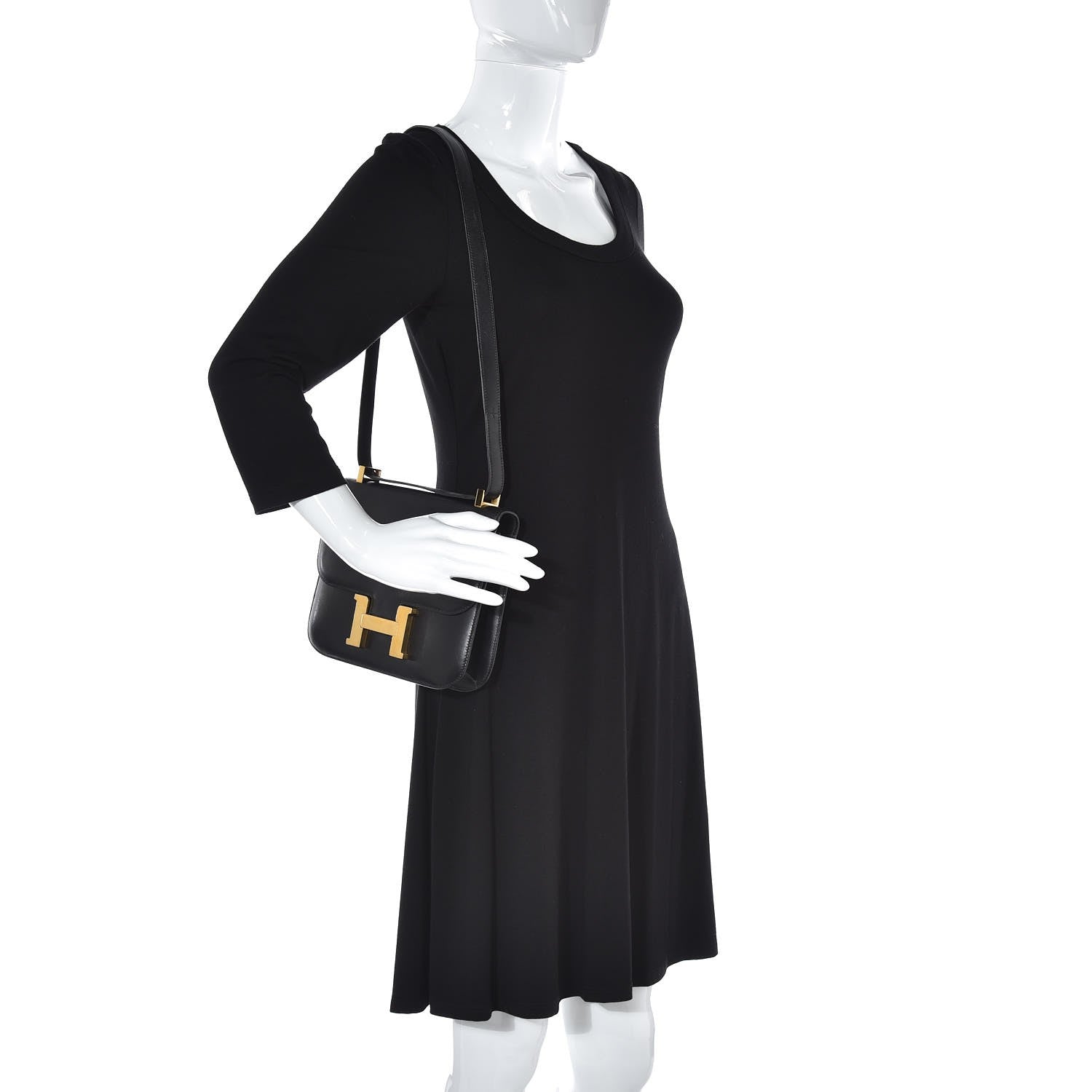 Hermes Box Constance 23 Black 2 of 17