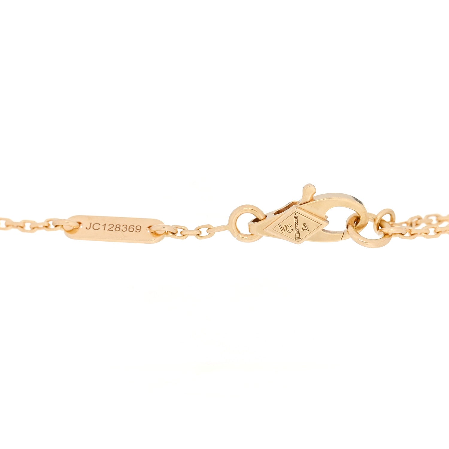 Van Cleef & Arpels VAN CLEEF & ARPELS 18K Yellow Gold Mother of Pearl Sweet Alhambra Bracelet 3 of 4