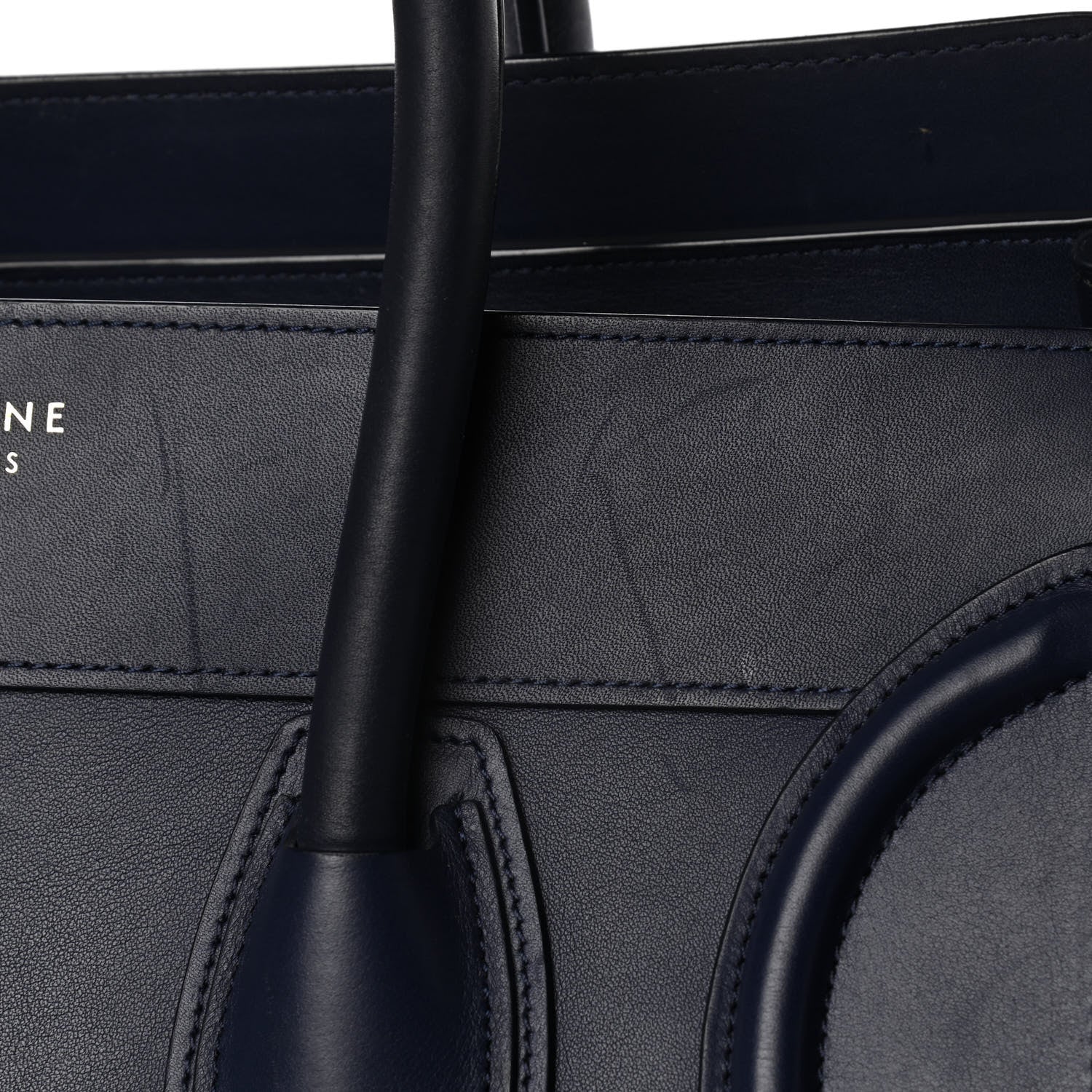 Celine Smooth Calfskin Mini Luggage Ink 24 of 28