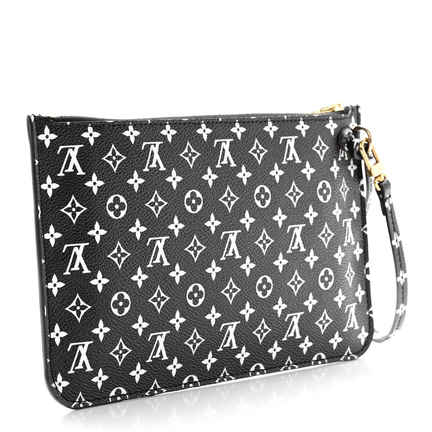 Louis Vuitton Monogram Giant Jungle Neverfull MM GM Pochette Black 4 of 9