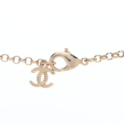 Chanel Crystal Pearl Papyrus Necklace Gold 3 of 3