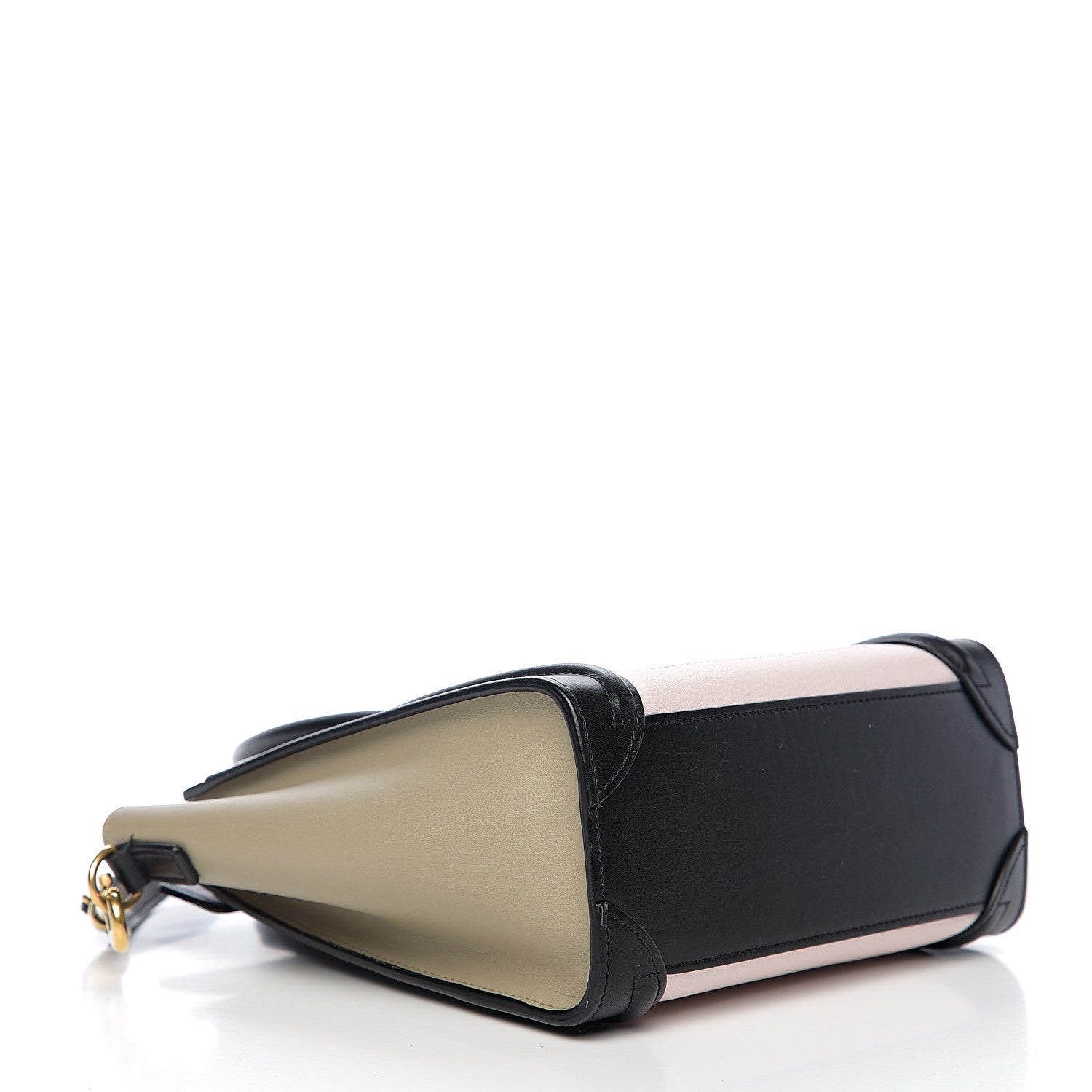 Celine Smooth Drummed Calfskin Nano Tri-Color Luggage Light Rose 3 of 8