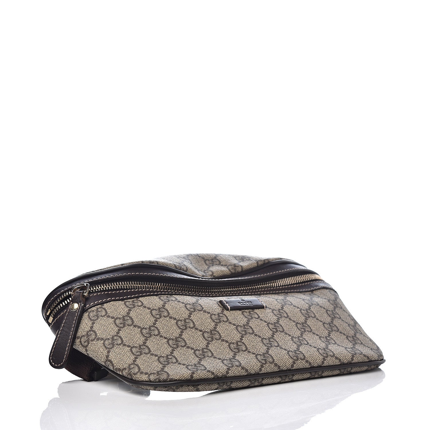 Gucci GG Plus Monogram Belt Bag Dark Brown 3 of 9