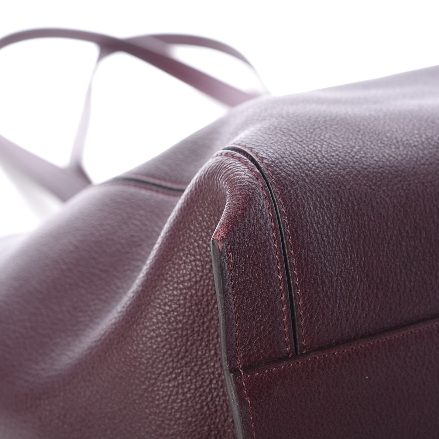 Smooth Calfskin Medium Milo Shopping Tote Intense Violine