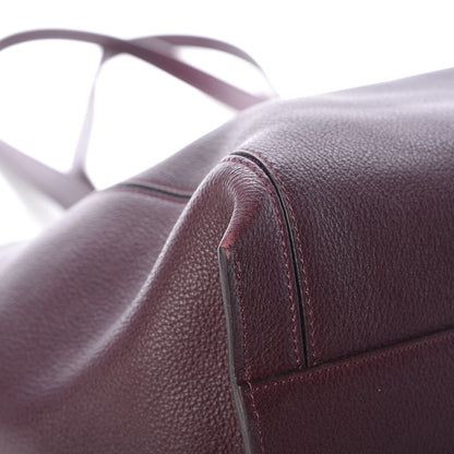 Chloe Smooth Calfskin Medium Milo Shopping Tote Intense Violine 11 of 11