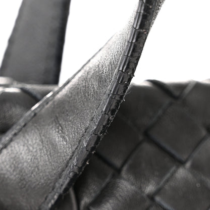 Bottega Veneta Nappa Intrecciato Medium Garda Bag Black 12 of 13