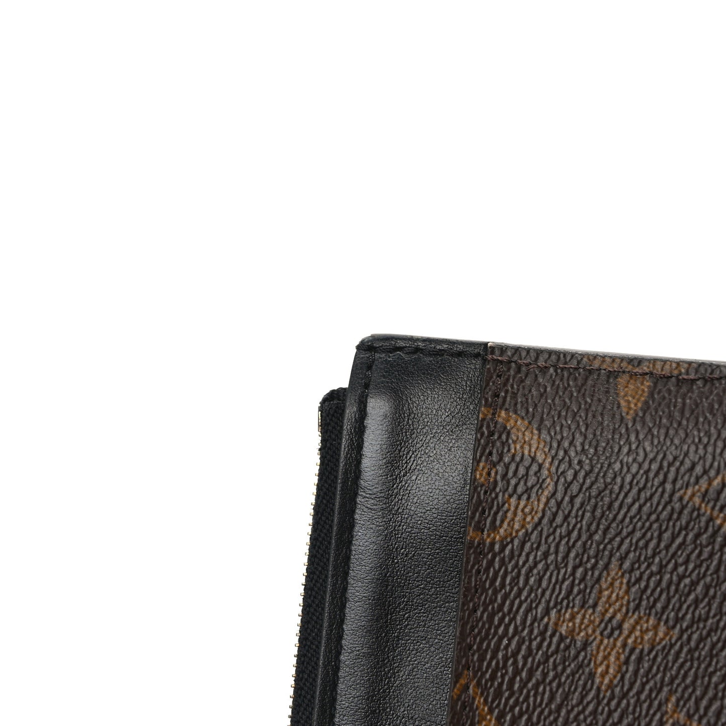 Monogram Slim Purse Black