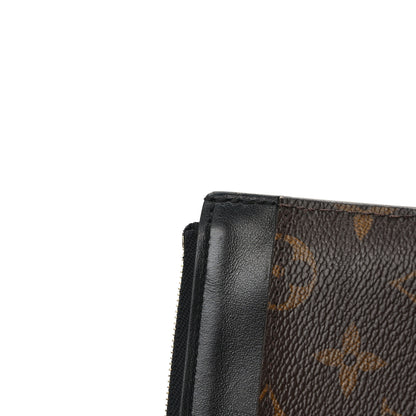 Louis Vuitton Monogram Slim Purse Black 9 of 10