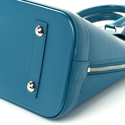 Louis Vuitton Epi Alma MM Saphir 10 of 14
