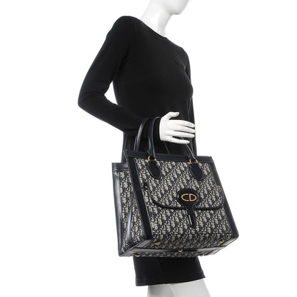 Christian Dior Oblique Tote Bag Blue 2 of 10