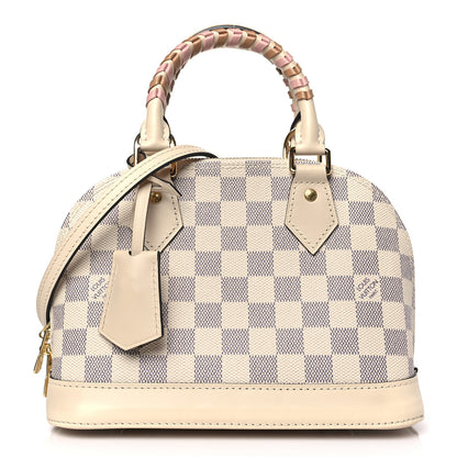 Louis Vuitton Damier Azur Braided Alma BB 1 of 7