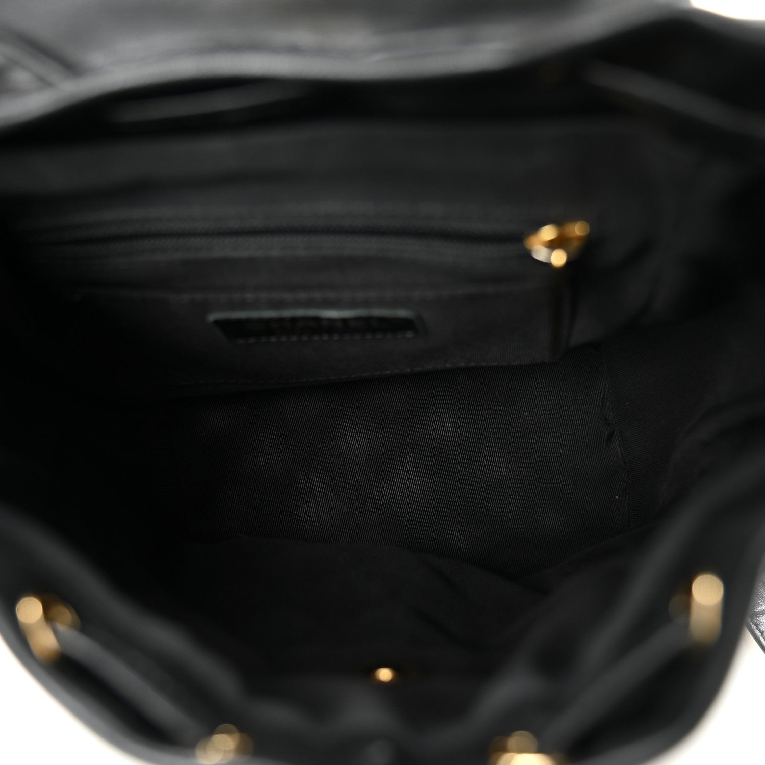 Chanel Calfskin Quilted Mini Urban Spirit Backpack Black 5 of 10