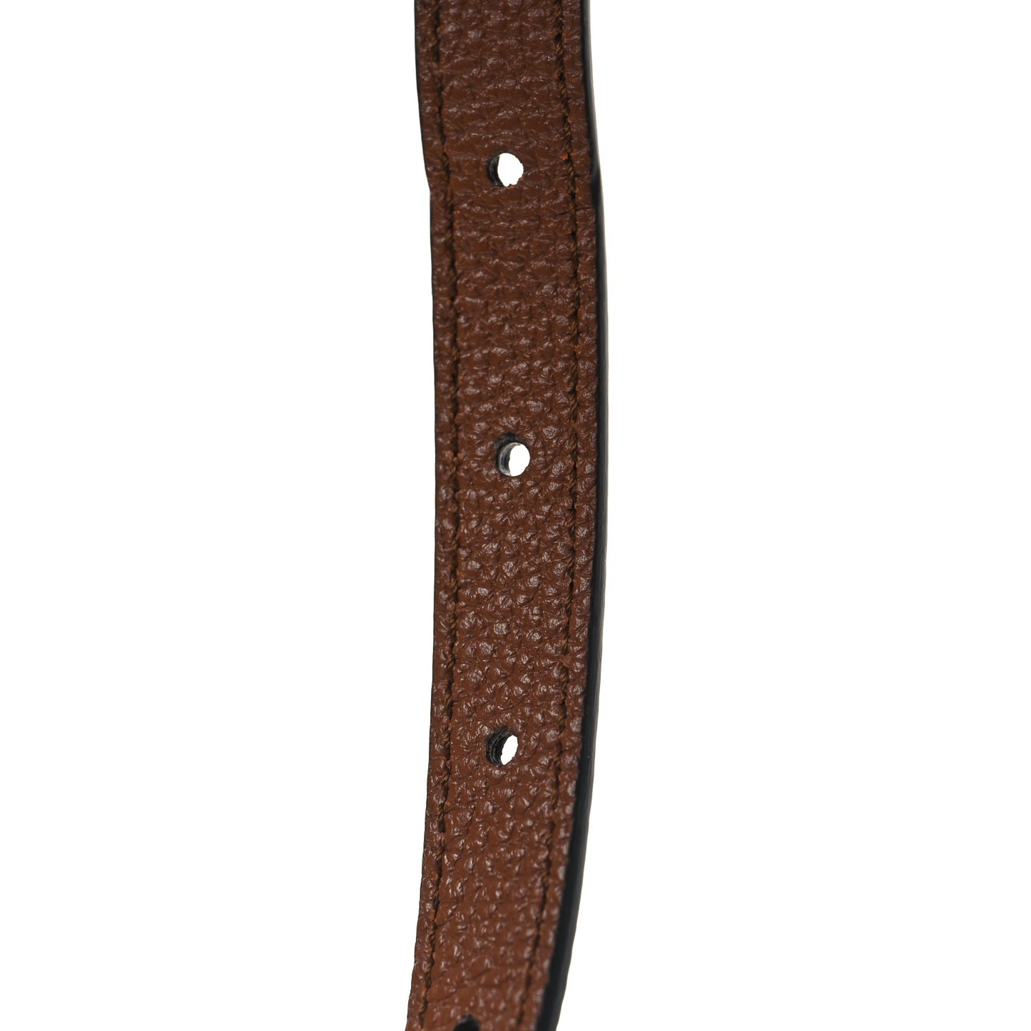 Calfskin Adjustable Shoulder Strap Brown