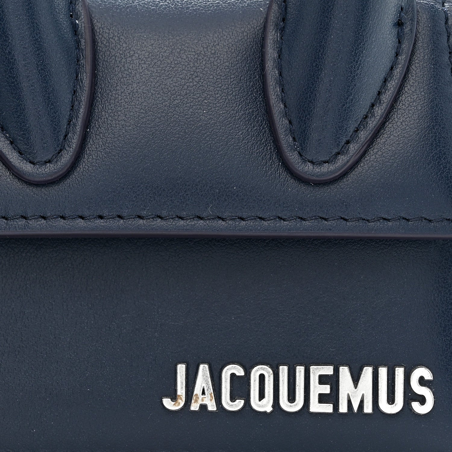 Jacquemus Smooth Calfskin Le Chiquito Homme Navy Blue 7 of 10