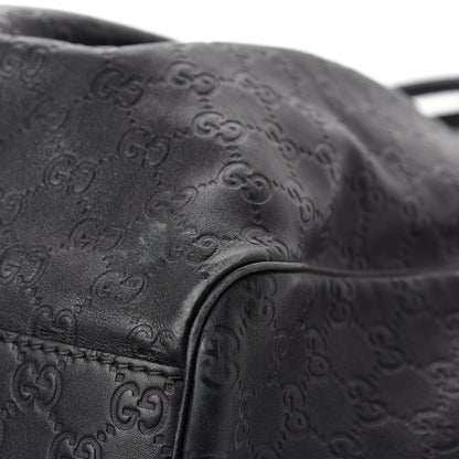 Gucci Guccissima Large Sukey Tote Black 9 of 19