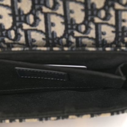 Christian Dior Oblique 30 Montaigne Box Bag Blue 4 of 7