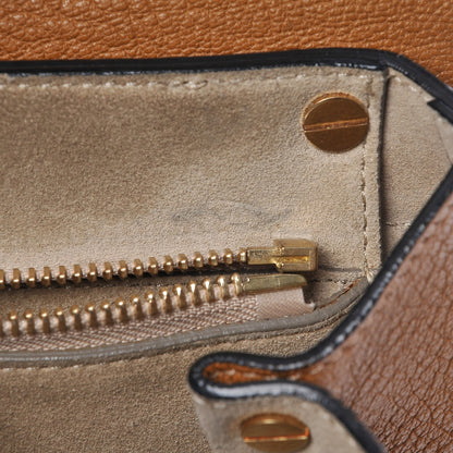 Chloe Grained Lambskin Large Drew Shoulder Bag Caramel 10 of 14