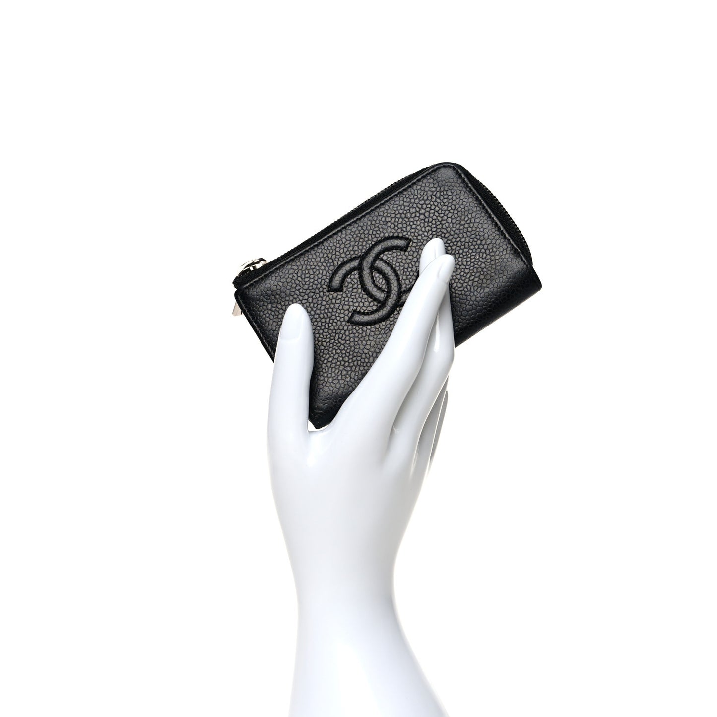 Caviar Timeless CC Coin Purse Case Black