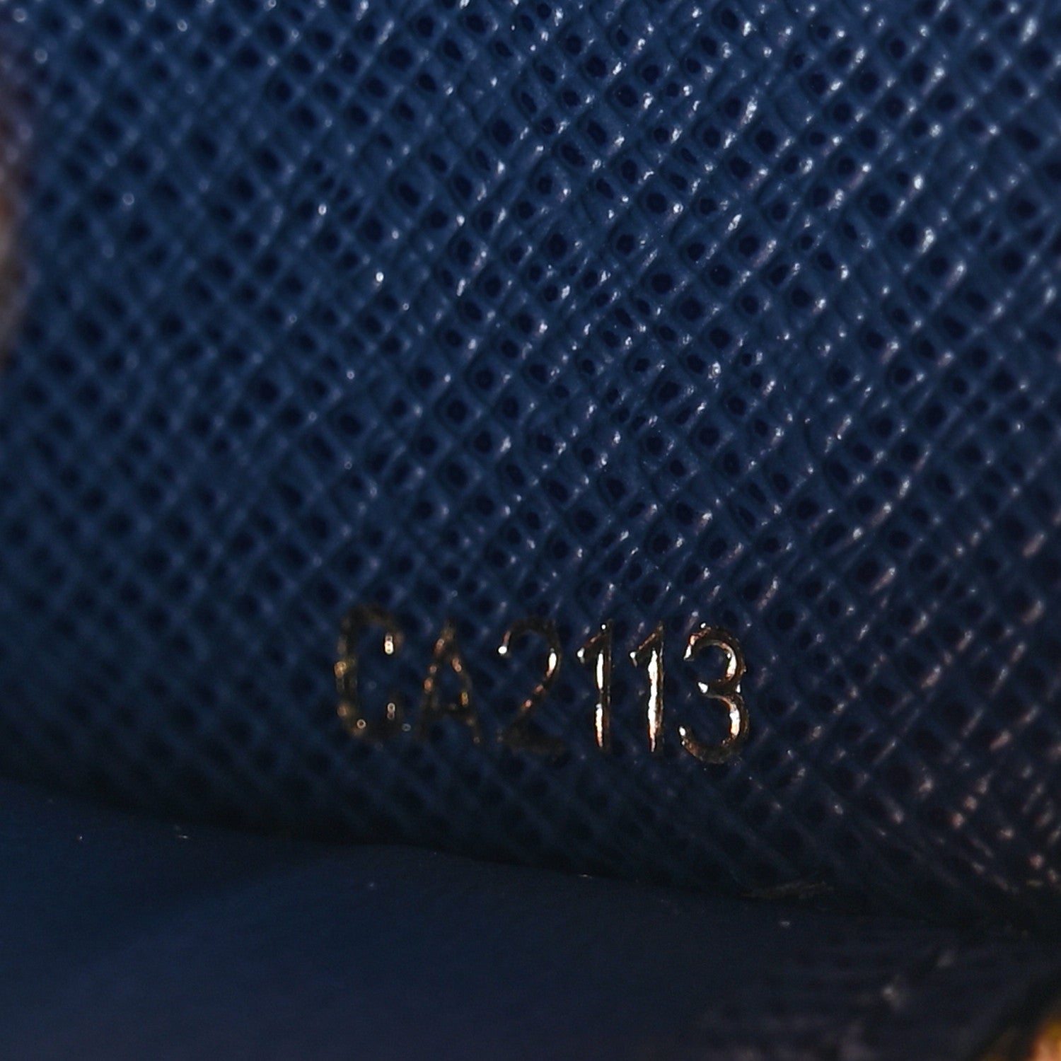 Louis Vuitton Damier Paillettes Zippy Wallet Blue 7 of 7