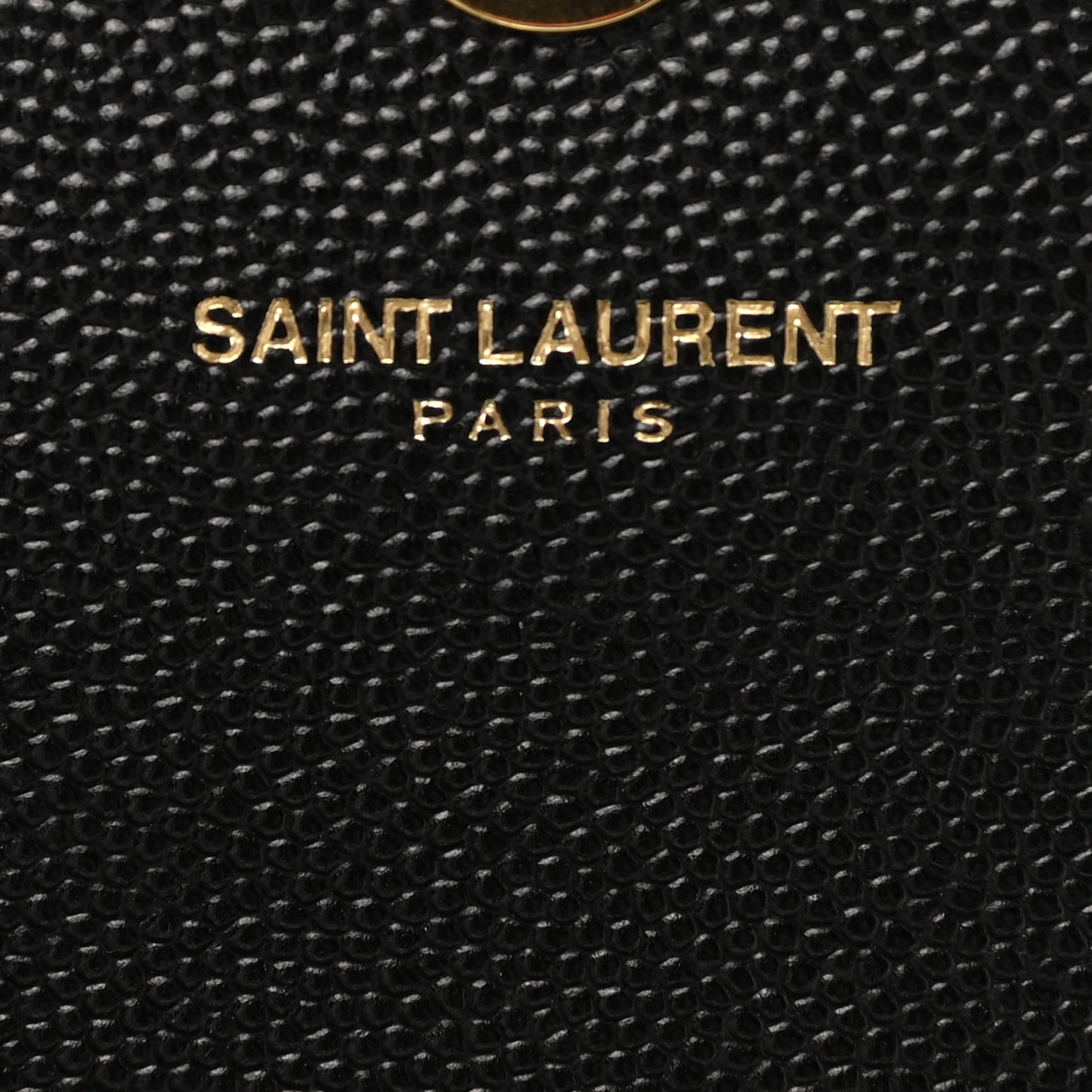 Grain De Poudre Classic Monogram Kate Clutch Black