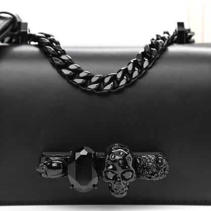 Alexander McQueen Calfskin Knuckle Crossbody Black 8 of 9