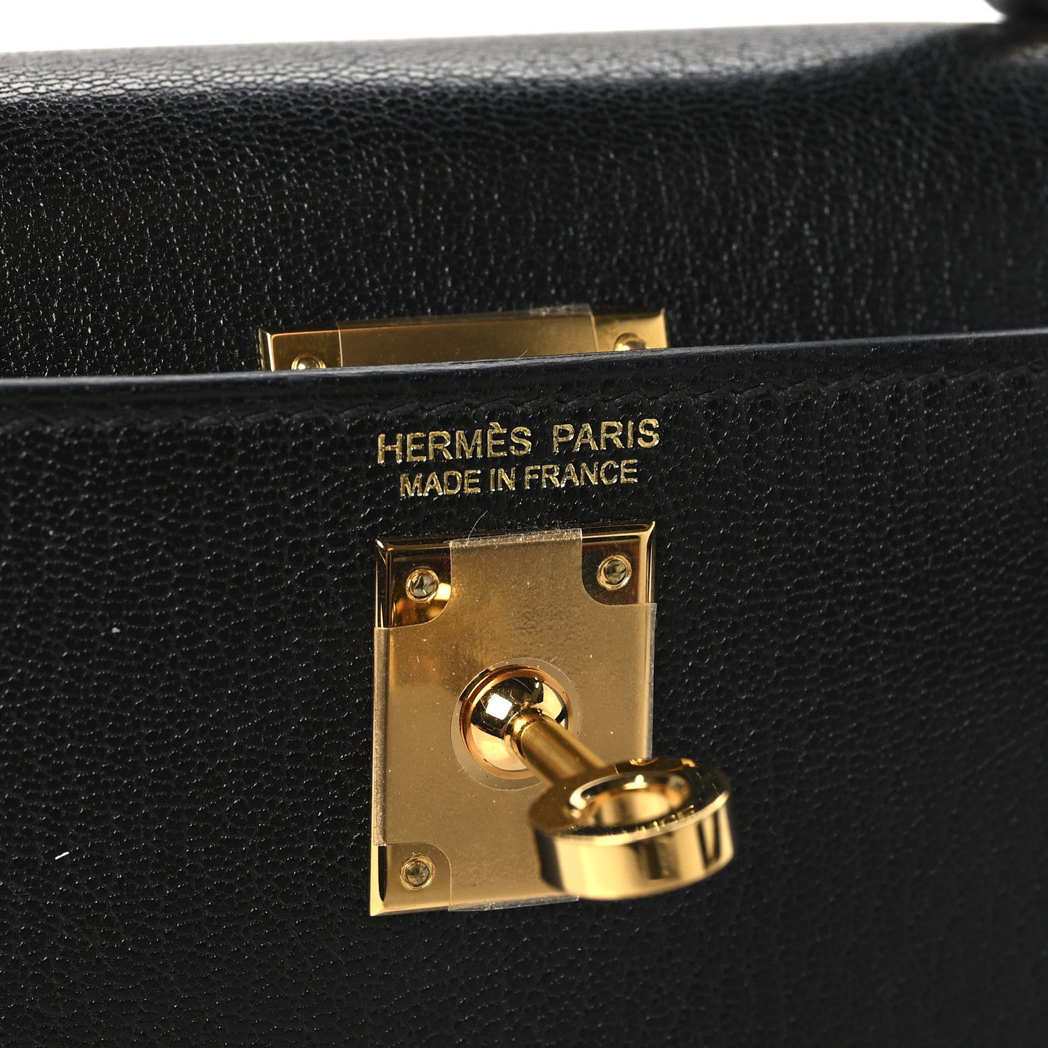 Hermes Chevre Chamkila Mini Kelly Sellier 20 Black 6 of 11