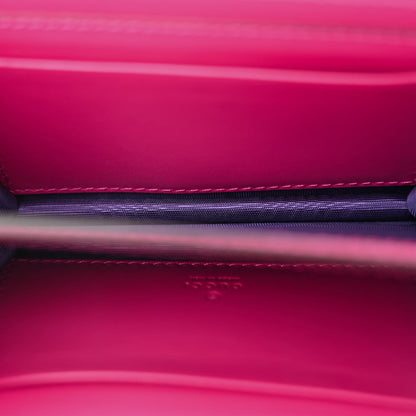 Gucci Nylon Calfskin Enamel GG Matelasse Mini Chain Bag Lovely 5 of 11