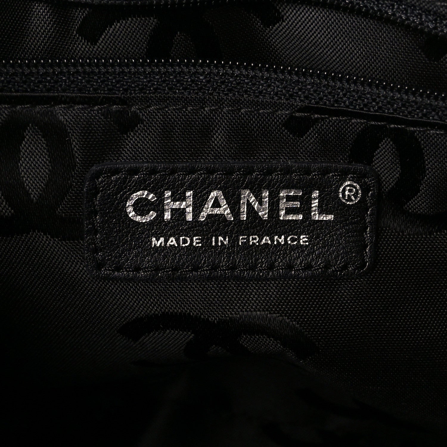 Chanel Calfskin Quilted Large Cambon Bowler Beige Black 6 of 10