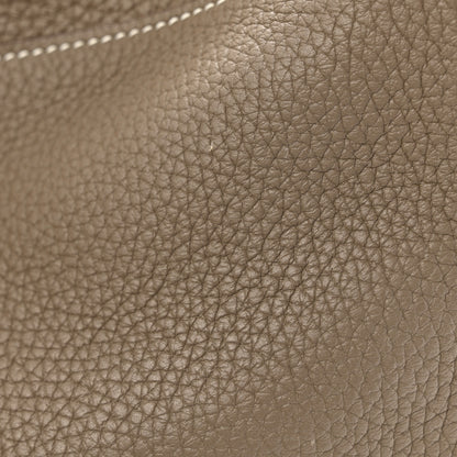 Hermes Taurillon Clemence Lindy 26 Etoupe 11 of 15