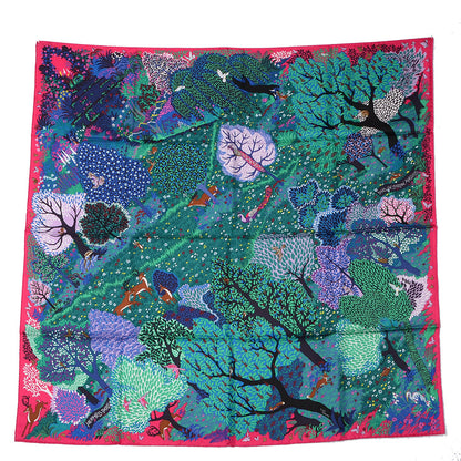 Hermes Silk Dans Un Jardin Anglais Scarf 90 2 of 6
