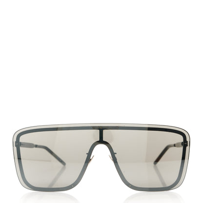Saint Laurent Metal SL 364 Mask Sunglasses Black 2 of 8