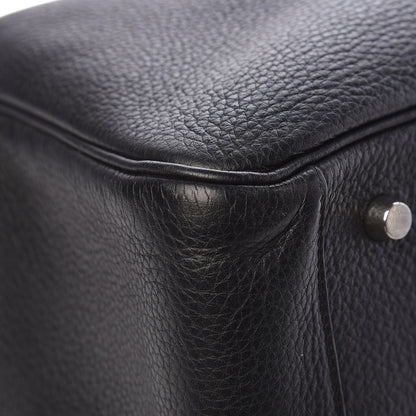 Hermes Taurillon Clemence Lindy 34 Black 13 of 22